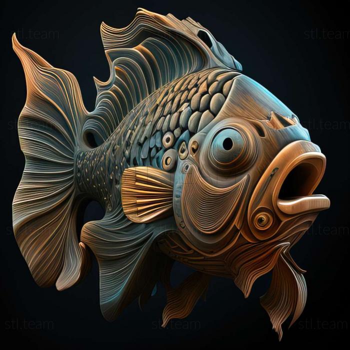 3D model Skygaser fish (STL)